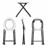 Foldable toilet