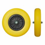 PU tire with plastic rim 164.00-8 incl. axle 20mm