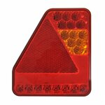 Rear light 5 functions 208x188mm 22LED left UK