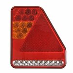 Rear light 5 functions 208x188mm 22LED right UK