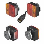 Trailer lighting set with magnets 7.5+2.5M cable