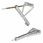Caravan corner support 700kg 605x260mm H:500mm