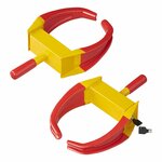 Wheel clamp universal compact