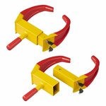 Wheel clamp universal compact