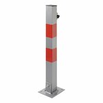 Parking post with lock