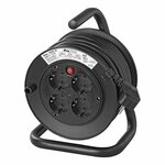 Cable reel Schuko 4-way 15M 3x1.5mm² VV