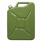 Jerrycan 20L metal green with magnetic screw cap UN- TuV/GS-approved