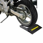 Motorcycle wheel roller