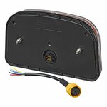 Rear light 6 functions 240x150mm LED left