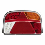 Rear light 6 functions 240x150mm LED right