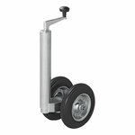 Double jockey wheel 48 mm with solid PU tires 200 x 50 mm