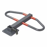 Parking bracket with integrated lock