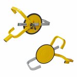 Wheel clamp 13 - 16 inch with steel disc