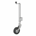 Joint wheel 570/60 mm rim metal with rubber tyre 220 x 65 mm foldable 300kg