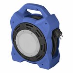 Cable reel Schuko 4-way 15M 3x1.5mm² with LED lighting