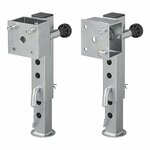 Support leg 60x60 mm tiltable TL60 D85 SW19 345-445 mm 1300 kg