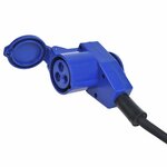 CEE extension cable 25M with angled plug + Schuko socket 3x2.5mm²