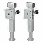 Support leg 60x60 mm, tiltable SF60 D42 SW19 410-655 mm 1300kg