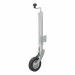Nose wheel 60mm rim metal with rubber tire 200x60mm foldable