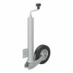 Nose wheel 60mm rim metal with rubber tire 200x60mm foldable