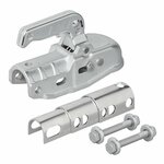Ball coupling round 35-50 mm braked