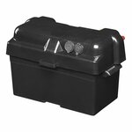 Battery box 35x18x20cm 2x USB - 1x 12V socket - Voltmeter