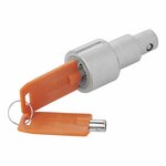 Lock with key for wheel clamp Nemesis Ultra (360178)