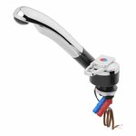 Mixer tap Keramik Deluxe dia 27 mm chrome/black