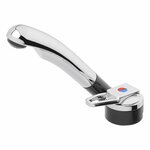 Mixer tap Keramik Deluxe dia 27 mm chrome/black