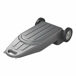 Wastemaster waste water tank 38L grey