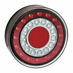 Rear light 12/24V 4 functions 125mm LED