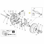 Euro-Plus 2051 U Stub Axle Set