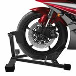 Motorcycle wheel clamp