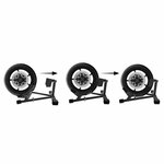 Motorcycle wheel clamp