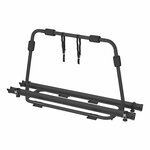 Drawbar bicycle carrier black