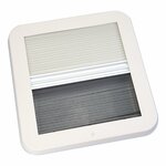 Roof hatch 400x400 mm without permanent ventilation transparent led