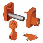 Caravan hitch lock Saracen suitable for Winterhoff SCM