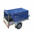 Tail construction metal for trailer 2060x1140x900mm