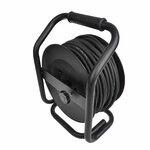 Cable reel CEE 25M 3x2.5mm² (2x Schuko + 1x CEE)
