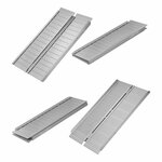 Aluminium folding ramp for wheelchair 122x73cm 270kg