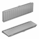 Aluminium folding ramp for wheelchair 122x73cm 270kg