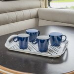 Tray with anti-slip