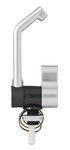 Cold water tap Style 2000 12V dia 20 mm matt nickel/black