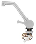 Cold water tap Style 2000 12V dia 20 mm matt nickel/black