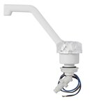 Cold water tap De Luxe 12V dia 20 mm white large button