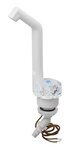 Cold water tap De Luxe 12V dia 20 mm white large button