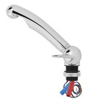 Mixer tap Style 3000 12V dia 27 mm curved outlet