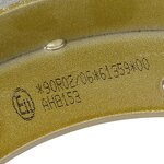 Brake shoe set 200 x 50 mm suitable for GSM