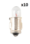 Car lamp 12V 2W BA7s x10 piece