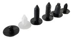 Assortment of trim mounting clips 340-piece